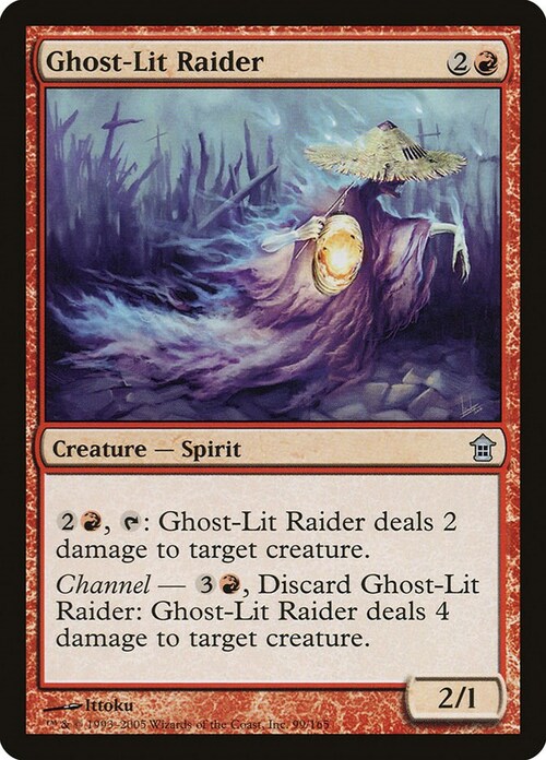 Ghost-Lit Raider Card Front