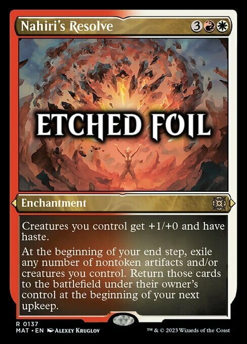 Nahiri's Resolve Card Front