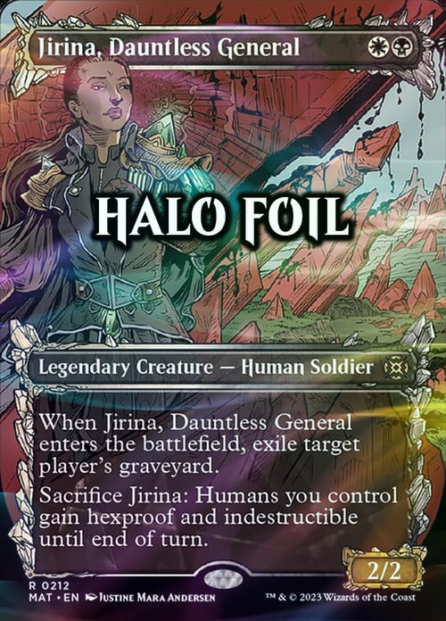 Jirina, Dauntless General Card Front