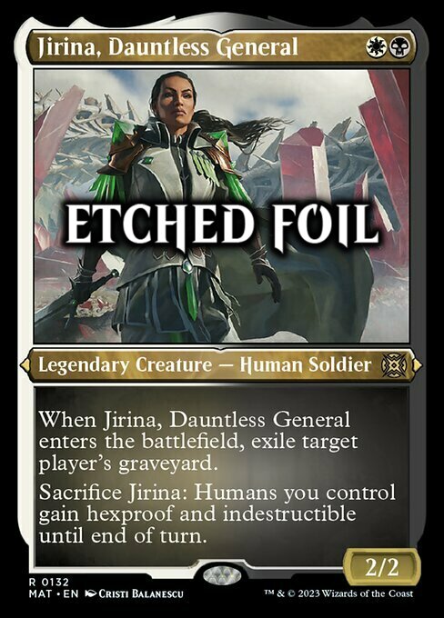 Jirina, Dauntless General Card Front