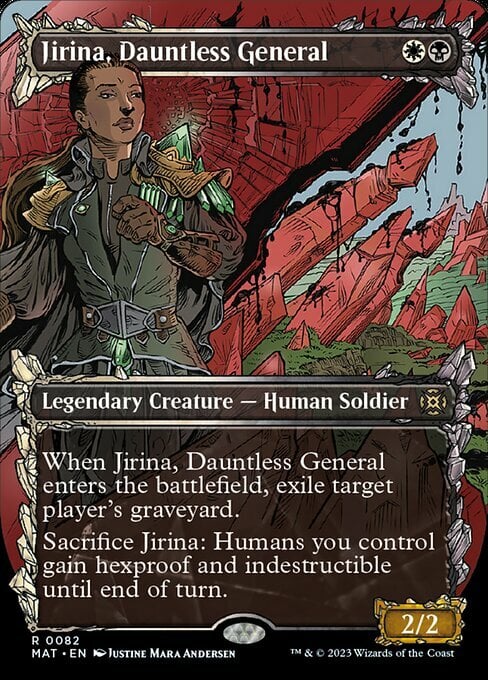 Jirina, Dauntless General Card Front