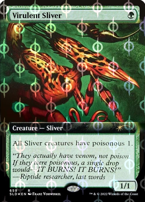 Virulent Sliver Card Front