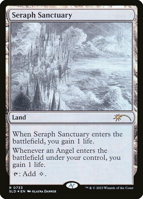 Seraph Sanctuary Card Front
