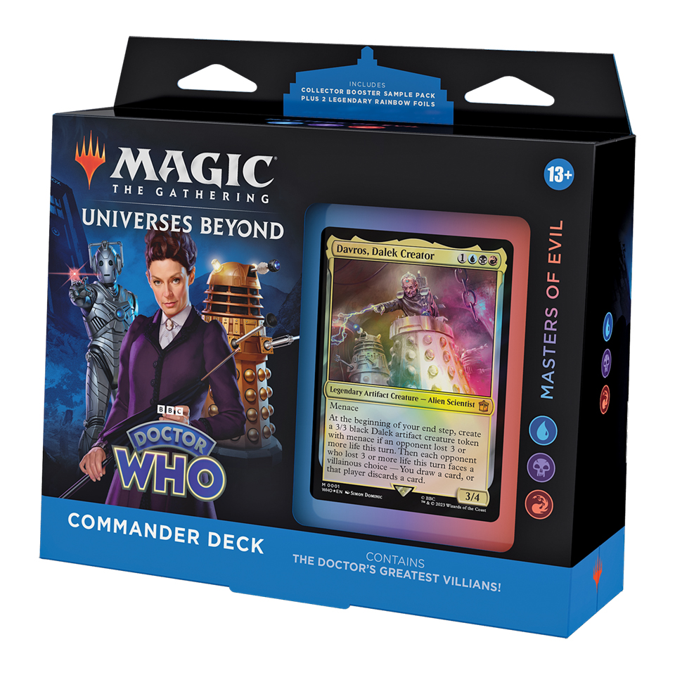 Universes Beyond: Doctor Who | "Masters of Evil" Commander Deck