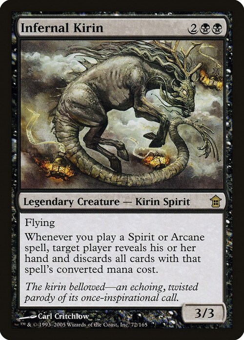 Infernal Kirin Card Front