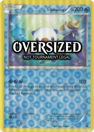 ______'s Oshawott Card Front