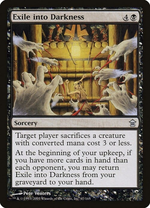 Exile into Darkness Card Front