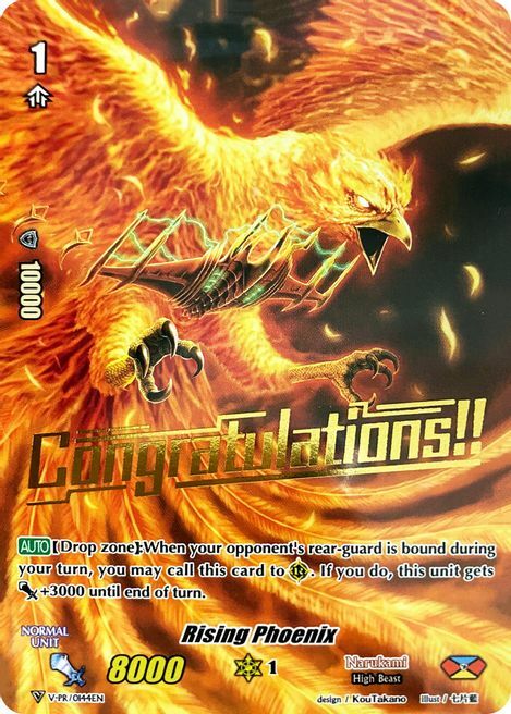 Rising Phoenix [V Format] Card Front