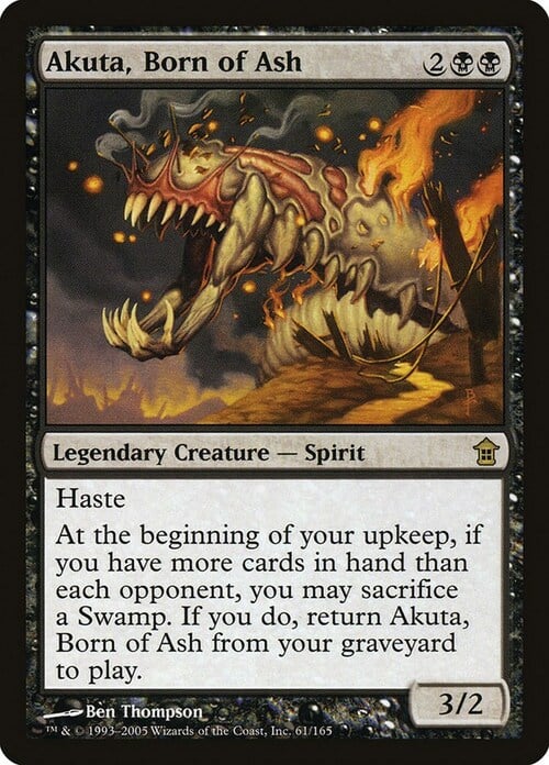 Akuta, Born of Ash Card Front