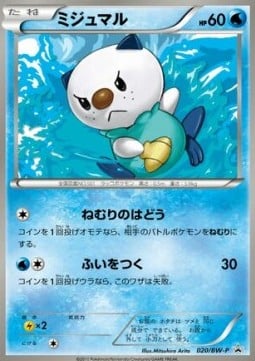 how much is a oshawott pokemon card worth Oshawott Holo Promo main image 1