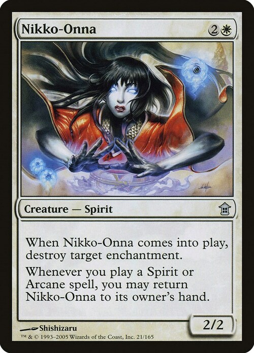Nikko-Onna Card Front
