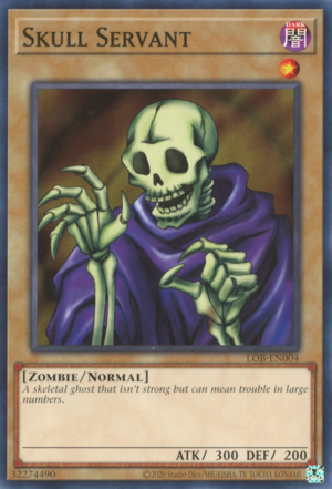 Skull Servant Card Front