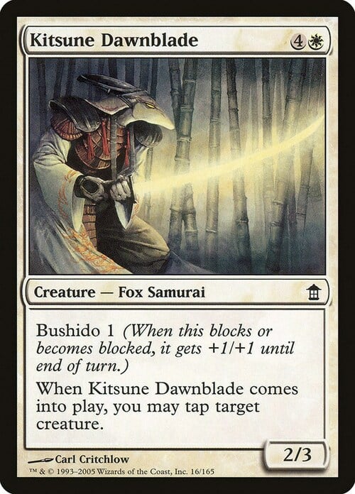 Kitsune Dawnblade Card Front