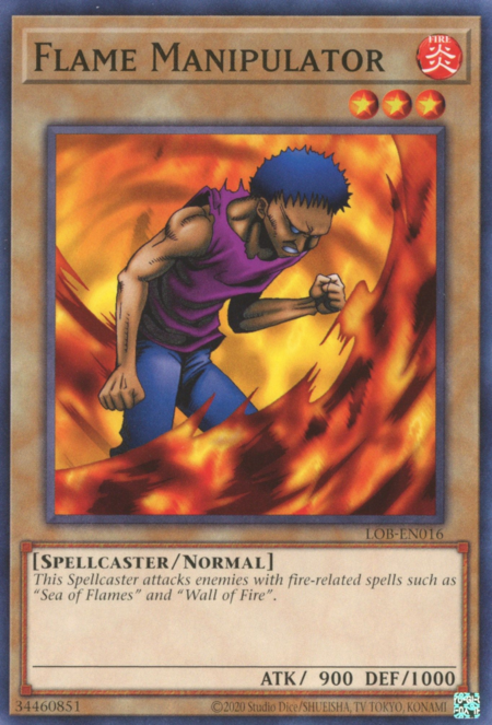 Flame Manipulator Card Front
