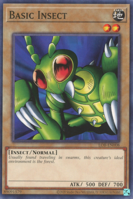 Basic Insect Card Front