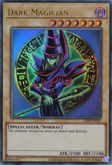 Dark Magician Card Front