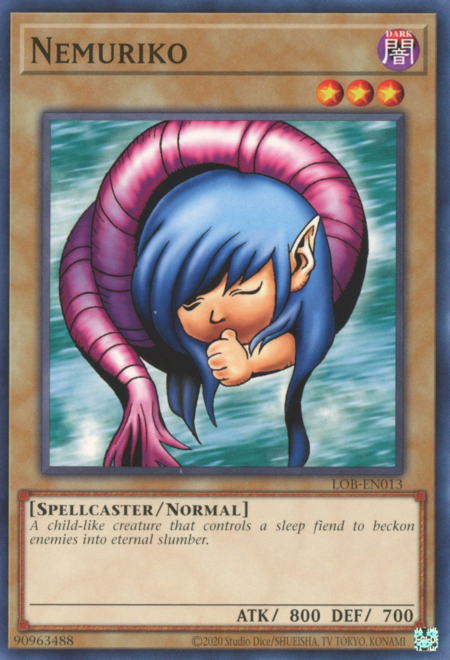 Nemuriko Card Front