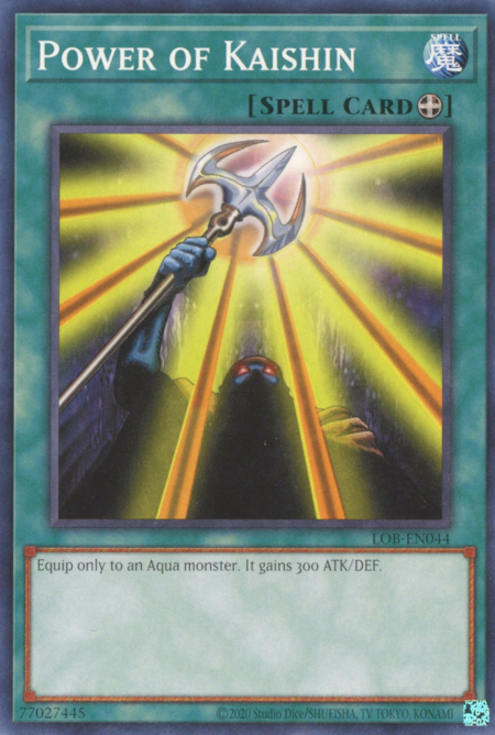 Power of Kaishin Card Front