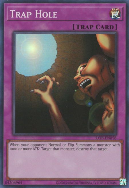Trap Hole Card Front