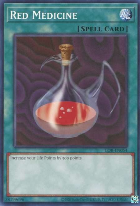 Red Medicine Card Front