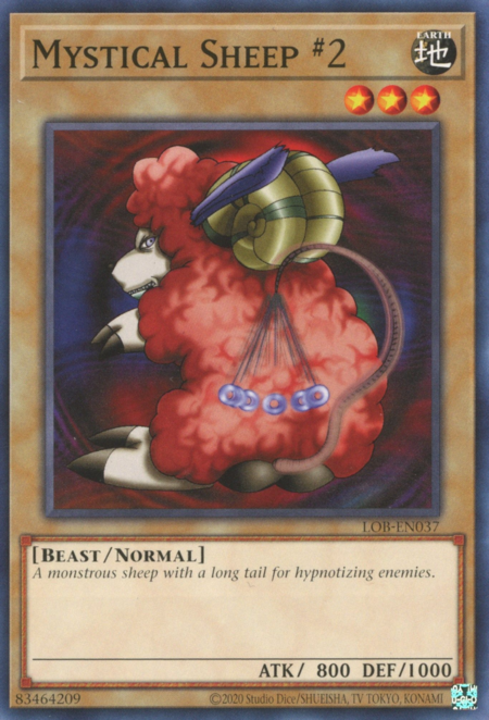 Mystical Sheep #2 Card Front