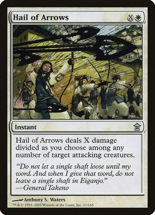 Hail of Arrows Card Front