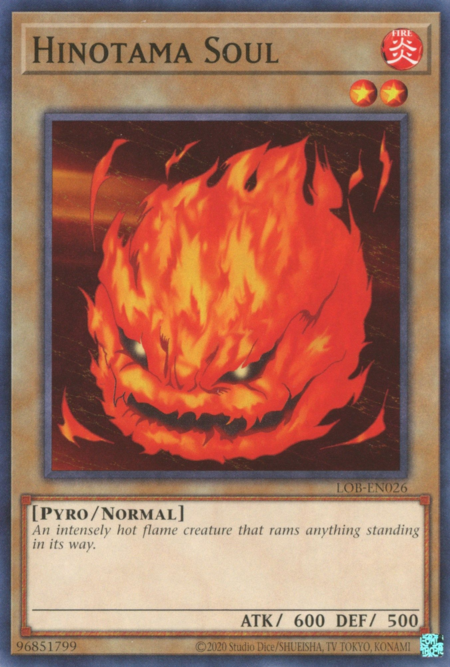 Spirito Hinotama Card Front