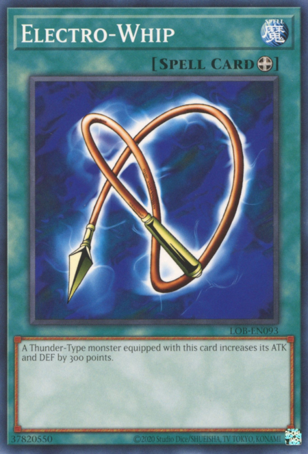 Electro-Whip Card Front