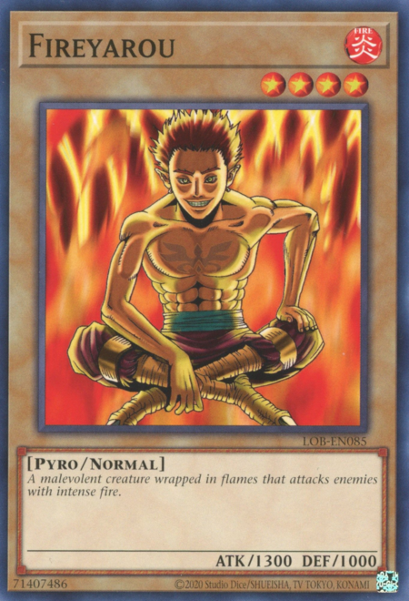 Fireyarou Card Front