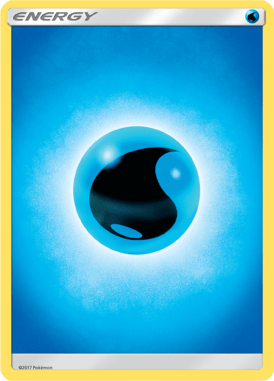 Water Energy Card Front