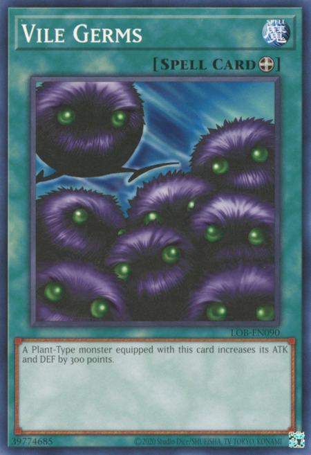 Vile Germs Card Front