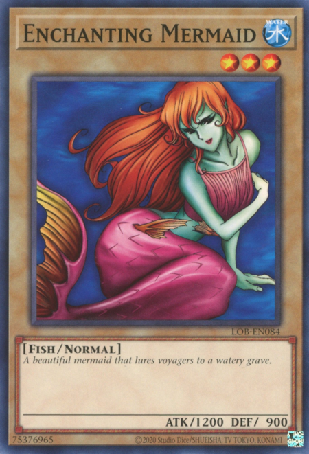 Enchanting Mermaid Card Front