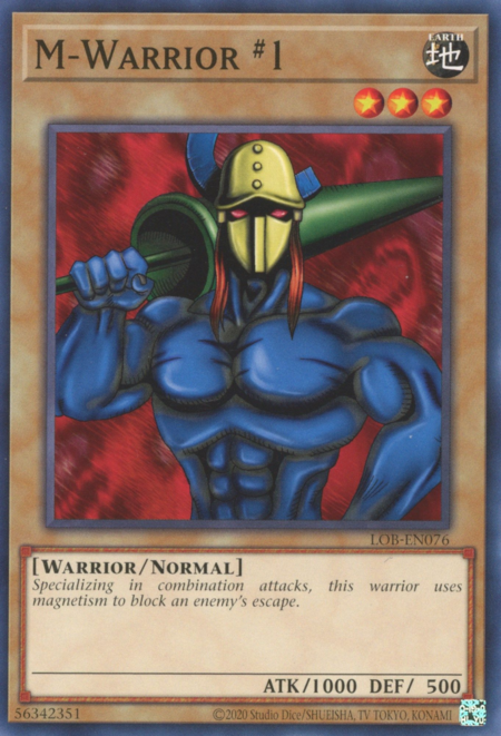 M-Warrior #1 Card Front