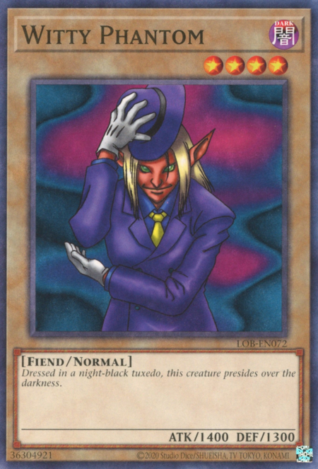 Witty Phantom Card Front