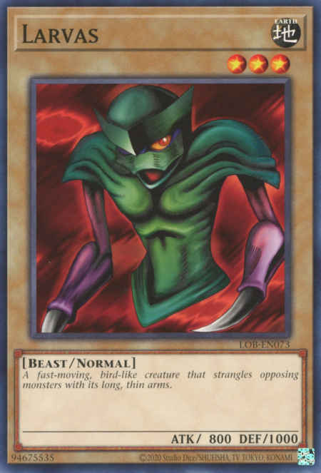 Larvas Card Front