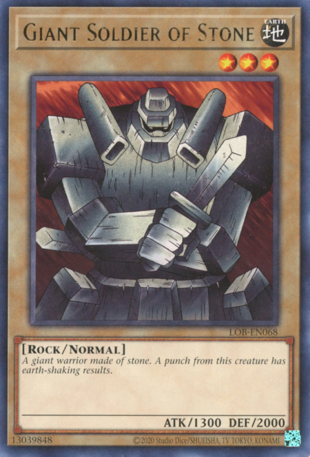 Giant Soldier of Stone Card Front