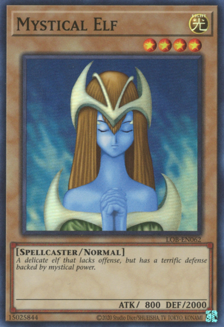 Mystical Elf Card Front