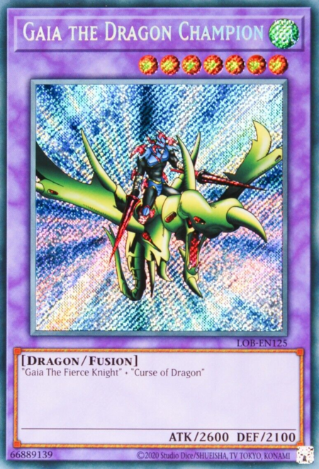 Gaia the Dragon Champion Card Front