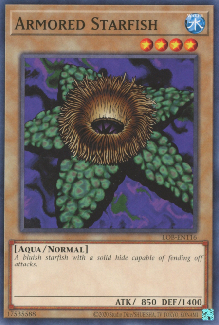 Armored Starfish Card Front