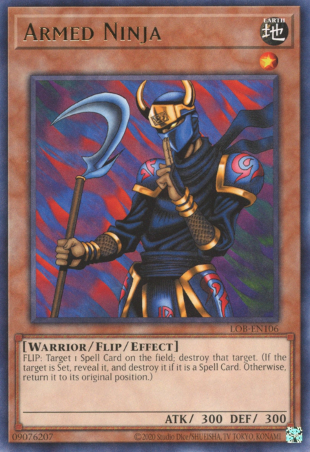 Armed Ninja Card Front