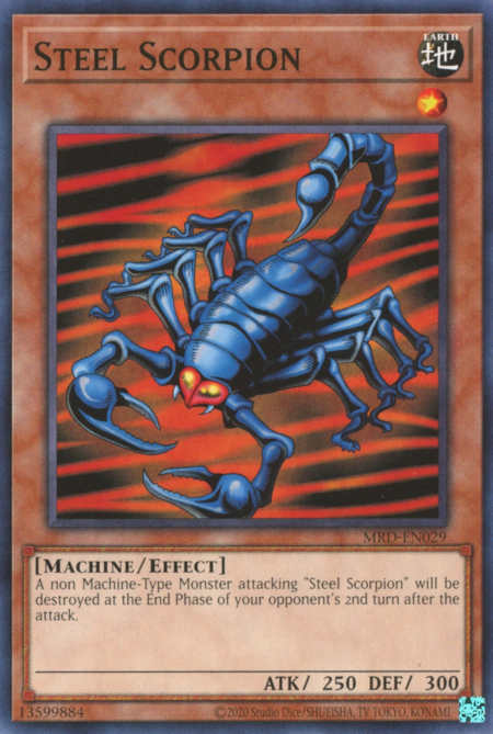 Steel Scorpion Card Front