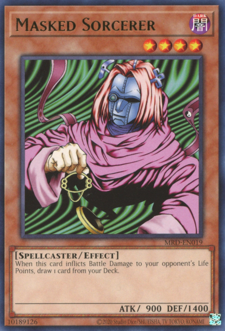 Masked Sorcerer Card Front