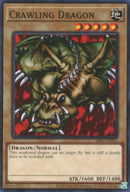 Drago Strisciante Card Front