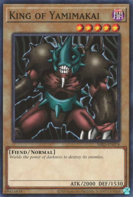 Re di Yamimakai Card Front