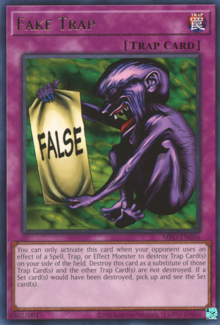 Fake Trap Card Front