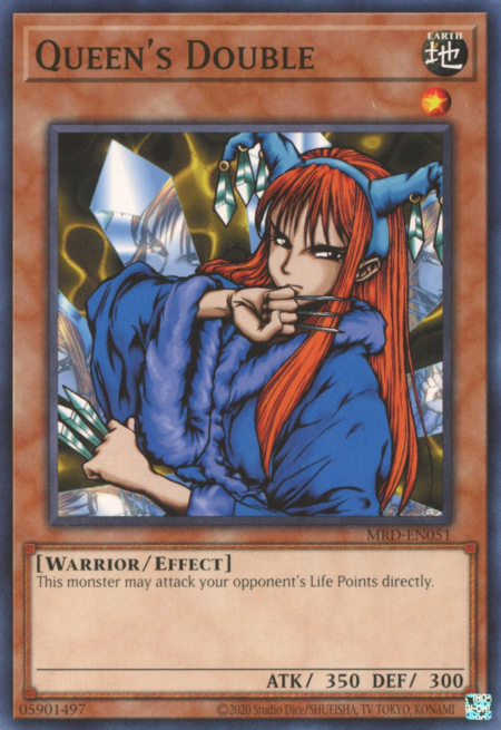 Queen's Double Card Front