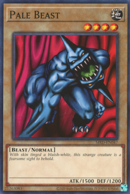 Pale Beast Card Front