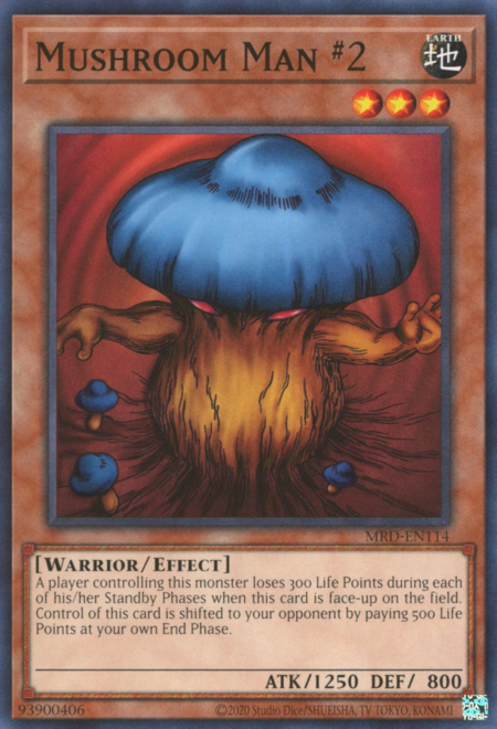 Mushroom Man #2 Card Front