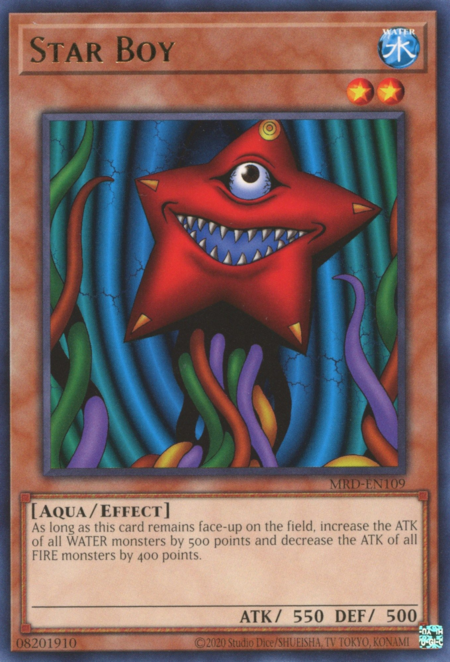 Star Boy Card Front