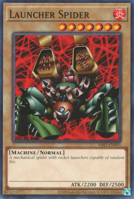 Launcher Spider Card Front